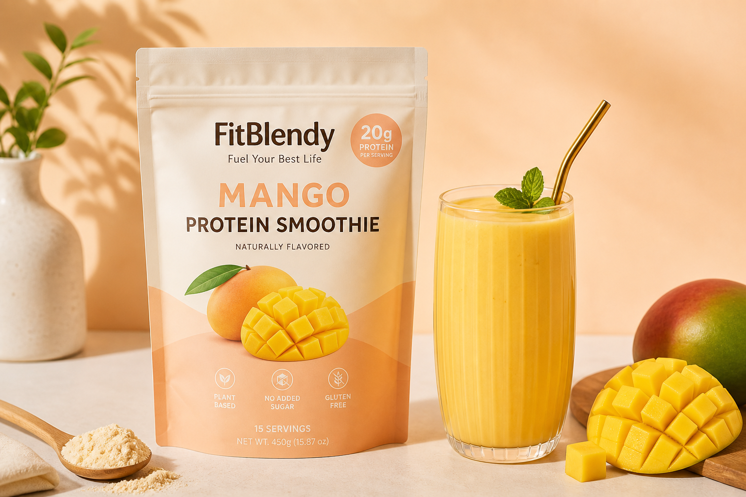 FitBlendy Mango Protein